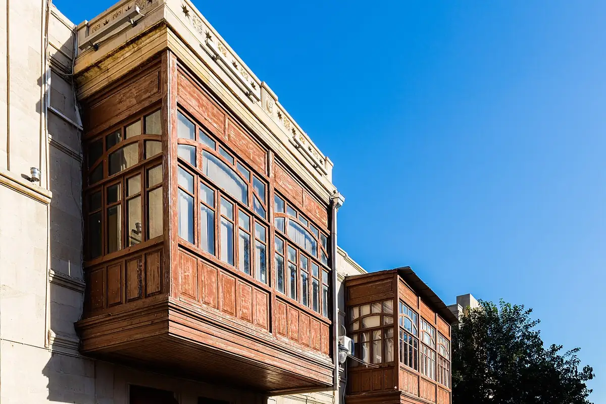 Azerbaijan weather and landscapes by season